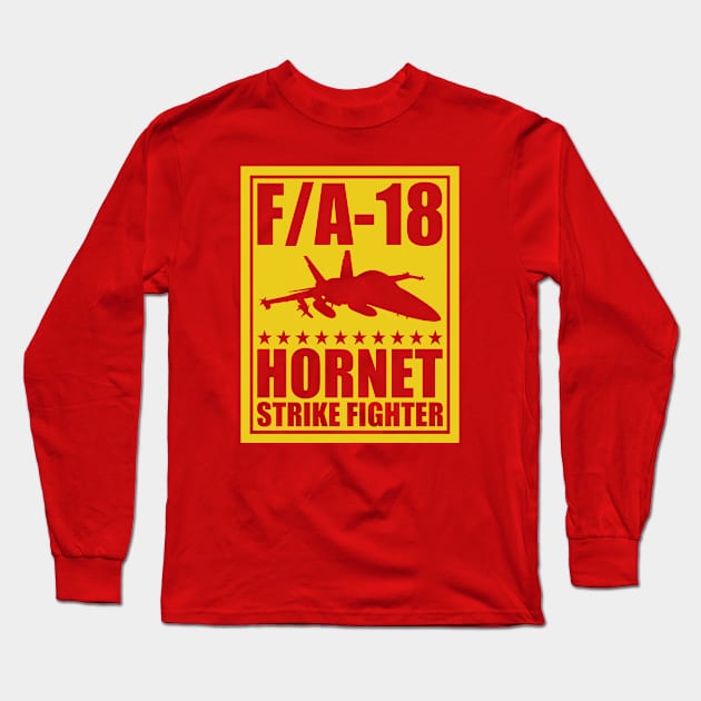 F/A-18 Hornet Long Sleeve T-Shirt by TCP